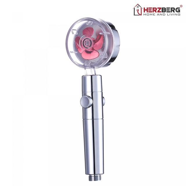 Soffione Herzberg Turbo Charger Rosa